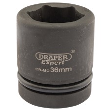 Draper EXPERT 36mm 1" Square Drive Hi-Torq® 6 Point Impact Socket