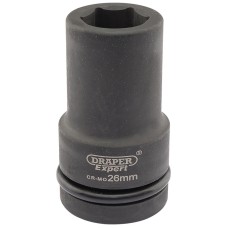 Draper EXPERT 26mm 1" Square Drive Hi-Torq® 6 Point Deep Impact Socket