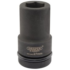 Draper EXPERT 27mm 1" Square Drive Hi-Torq® 6 Point Deep Impact Socket