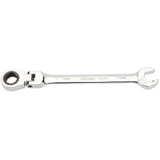 Draper EXPERT Metric Combination Spanner with Flexible Head and Double Ratcheting Features (11mm)