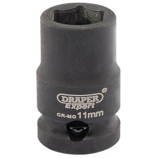 Draper EXPERT 11mm 3/8" Square Drive Hi-Torq® 6 Point Impact Socket