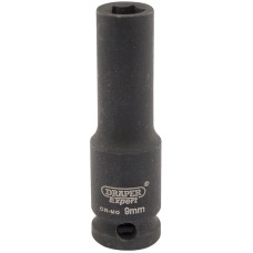 Draper EXPERT 9mm 3/8" Square Drive Hi-Torq® 6 Point Deep Impact Socket