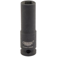 Draper EXPERT 11mm 3/8" Square Drive Hi-Torq® 6 Point Deep Impact Socket