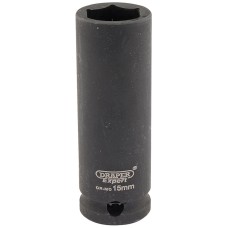 Draper EXPERT 15mm 3/8" Square Drive Hi-Torq® 6 Point Deep Impact Socket