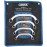 Draper HI-TORQ® Half Moon Obstruction Ring Spanner Set (4 Piece) (07210)