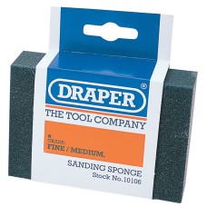 Draper Fine - Medium Grit Flexible Sanding Sponge