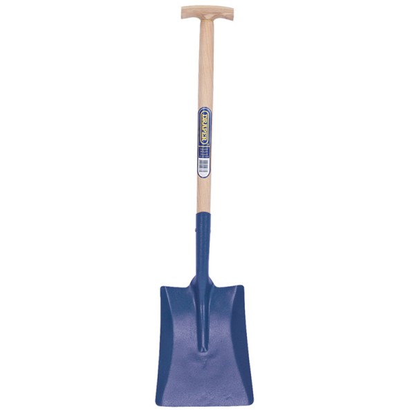 Draper EXPERT Square Mouth 'T' Handled Shovel with Ash Shaft Draper EXPERT Square Mouth 'T' Handled Shovel with Ash Shaft