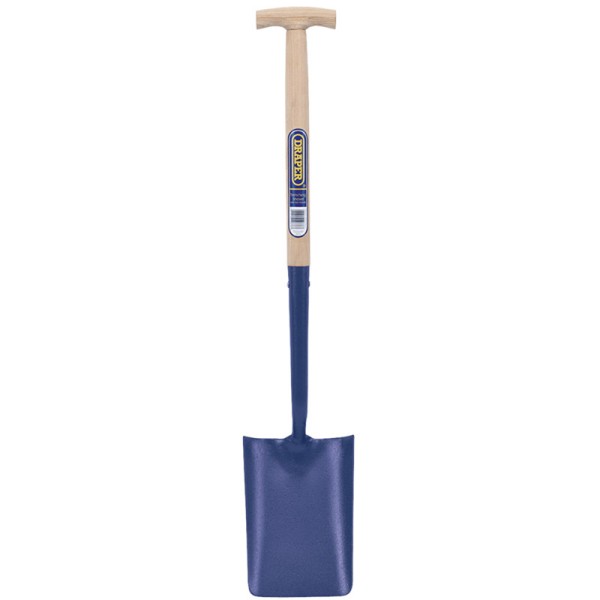 Draper EXPERT Solid Forged 'T' Handled Trenching Shovel with Ash Shaft Draper EXPERT Solid Forged 'T' Handled Trenching Shovel with Ash Shaft
