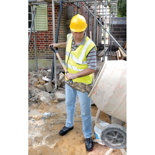 Draper Carbon Steel Square Mouth Builders Shovel with Hardwood Shaft (10904) Draper Carbon Steel Square Mouth Builders Shovel with Hardwood Shaft (10904)