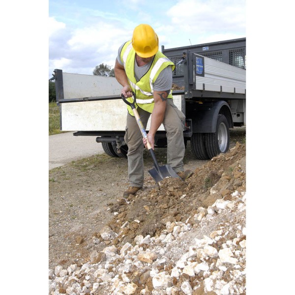 Draper Carbon Steel Square Mouth Builders Shovel with Hardwood Shaft (10904) Draper Carbon Steel Square Mouth Builders Shovel with Hardwood Shaft (10904)