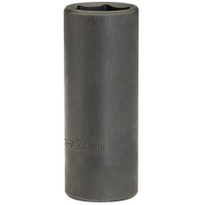 Draper EXPERT 24mm 1/2" Square Drive Deep Impact Socket