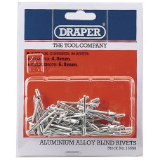 Draper 50 x 4mm x 5.6mm Blind Rivets