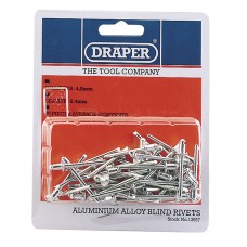 Draper 50 x 4.8mm x 6.4mm Blind Rivets