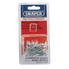 Draper 50 x 3.2mm x 5.2mm Blind Rivets