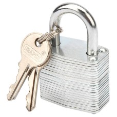 Draper 30mm Laminated Steel Padlock