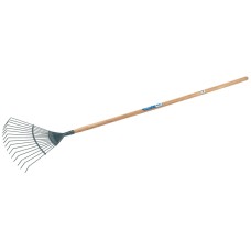 Draper Carbon Steel Lawn Rake with Ash Handle