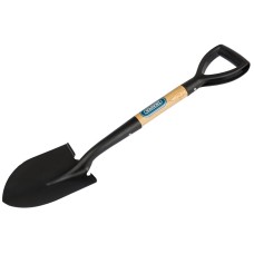 Draper Round Point Mini Shovel with Wood Shaft