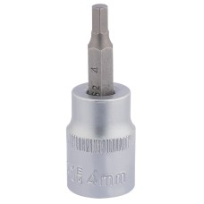 Draper EXPERT 3/8" Square Drive Socket with Hexagonal Bit (4mm)