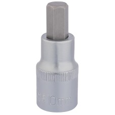 Draper EXPERT 1/2" Sq. Dr. Hexagonal Socket Bits (10mm)