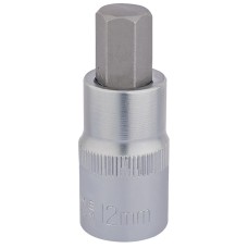 Draper EXPERT 1/2" Sq. Dr. Hexagonal Socket Bits (12mm)