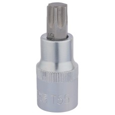 Draper EXPERT T55 x 55mm 1/2" Square Drive Draper TX-STAR® Socket Bit