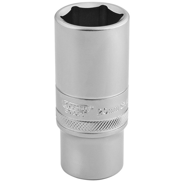 Draper EXPERT 3/8" Square Drive 6 Point Metric Deep Socket (20mm) Draper EXPERT 3/8" Square Drive 6 Point Metric Deep Socket (20mm)