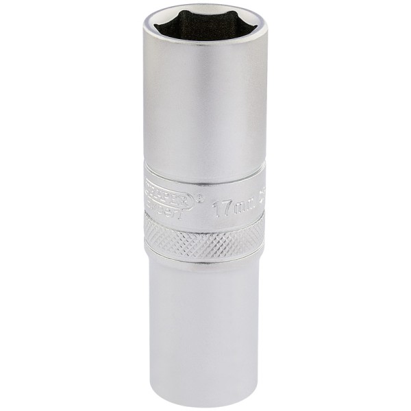 Draper EXPERT 1/2" Square Drive 6 Point Metric Deep Socket (17mm) Draper EXPERT 1/2" Square Drive 6 Point Metric Deep Socket (17mm)