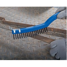 Draper Wire Scratch Brush with Scraper (3 Row)