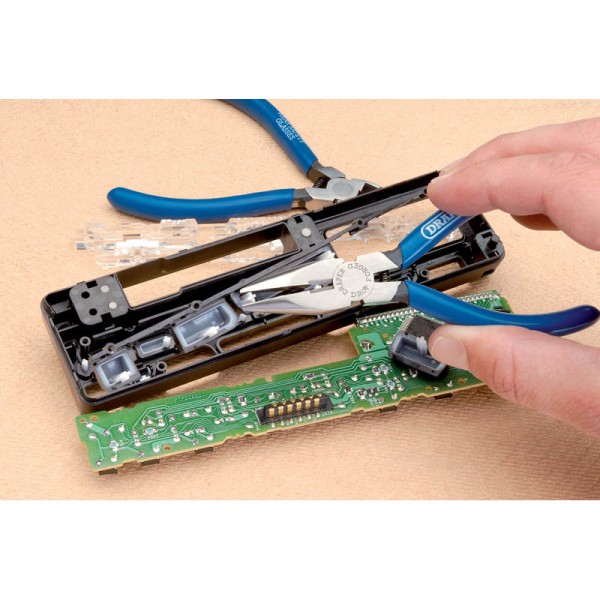 Draper 115mm Spring Loaded Long Nose Pliers Draper 115mm Spring Loaded Long Nose Pliers