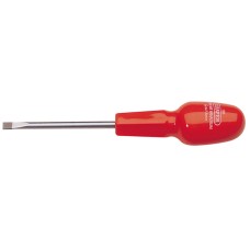 Draper 5mm x 75mm Plain Slot Flared Tip Cabinet Pattern Screwdriver (Sold Loose)