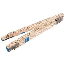 Draper 2M Folding Wood Rule