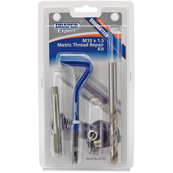 Draper EXPERT M10 x 1.5 Metric Thread Repair Thread Kit Draper EXPERT M10 x 1.5 Metric Thread Repair Thread Kit