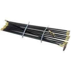 Draper 9m Polypropylene Drain Rod Set (12 Piece)