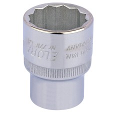 Draper 7/8" 1/2" Square Drive Elora Bi-Hexagon Socket