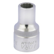 Draper 10mm 1/2" Square Drive Elora Bi-Hexagon Socket