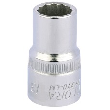 Draper 13mm 1/2" Square Drive Elora Bi-Hexagon Socket