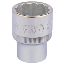 Draper 24mm 1/2" Square Drive Elora Bi-Hexagon Socket