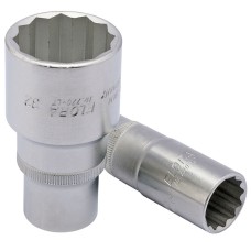 Draper 14mm 1/2" Square Drive Elora Deep Bi-Hexagon Socket