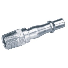 Draper 1/4" Male Thread PCL Coupling Screw Adaptor (Pack of 5)