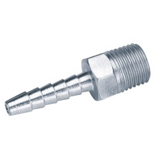 Draper 1/4" Taper 3/16" Bore PCL Male Screw Tailpieces (Pack of 5)