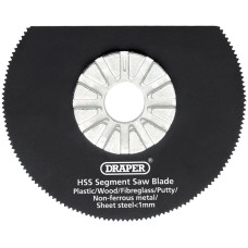 Draper HSS Segment Saw Blade 63mm Dia. x 18tpi