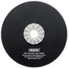 Draper HSS Circular Saw Blade 88mm Dia. x 18tpi