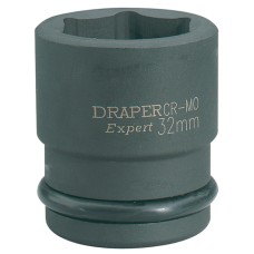 Draper EXPERT 17mm 3/4" Square Drive Hi-Torq® 6 Point Impact Socket