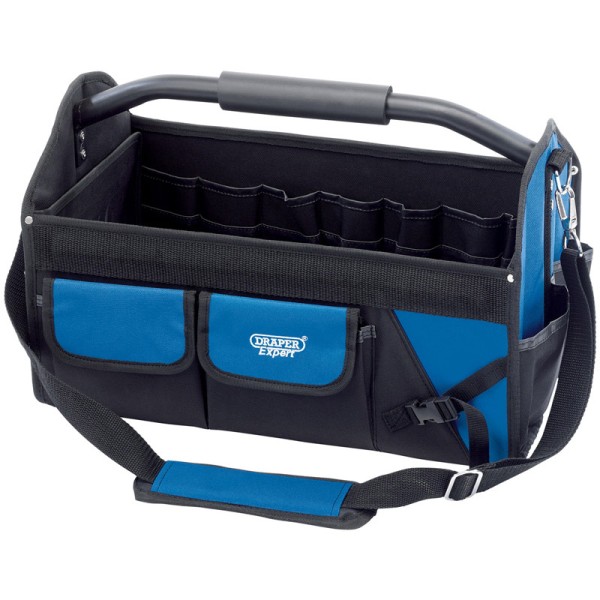 Draper EXPERT 355mm Folding Tote with Tubular Steel Handle Draper EXPERT 355mm Folding Tote with Tubular Steel Handle