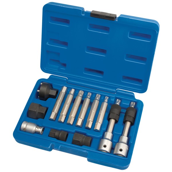Draper EXPERT Alternator Pulley Tool Kit (13 piece) Draper EXPERT Alternator Pulley Tool Kit (13 piece)