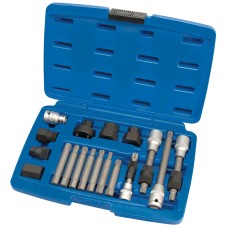 Draper EXPERT Alternator Pulley Tool Kit (18 piece)