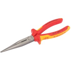 Draper Knipex VDE Fully Insulated Long Nose Pliers (200mm)