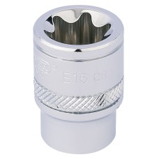 Draper EXPERT 3/8" Square Drive Draper TX-STAR® Socket (E16)