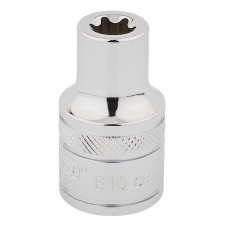 Draper EXPERT 1/2" Square Drive Draper TX-STAR® Socket (E10)