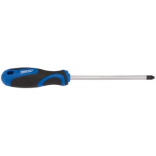 Draper No.3 x 150mm PZ Type Screwdriver with Soft Grip Handles